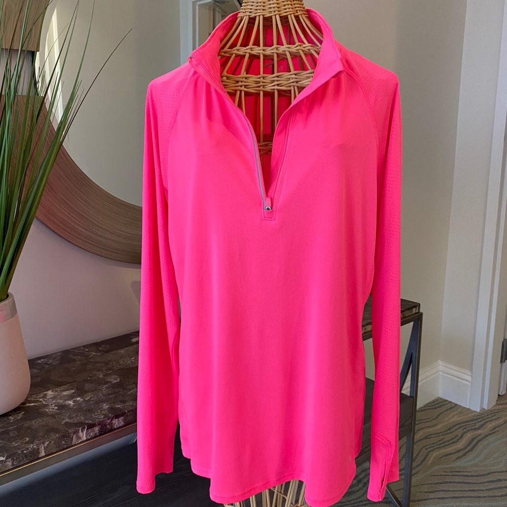 Danskin Bright Pink Semi Fitted size 16/18